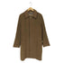 バーバリーロンドン BURBERRY LONDON MADE IN ITALY pure cashmere カシミヤ100 比翼ステンカラーコート メンズ EUR:44