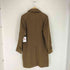 バーバリーロンドン BURBERRY LONDON MADE IN ITALY pure cashmere カシミヤ100 比翼ステンカラーコート メンズ EUR:44