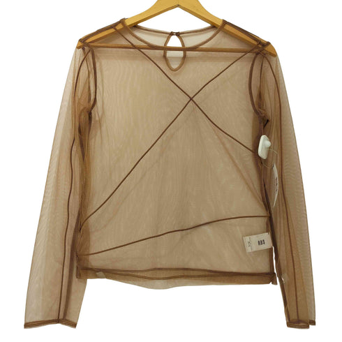 レイビームス Ray BEAMS 24SS RBS チュール コード クルーネック トップス レディース