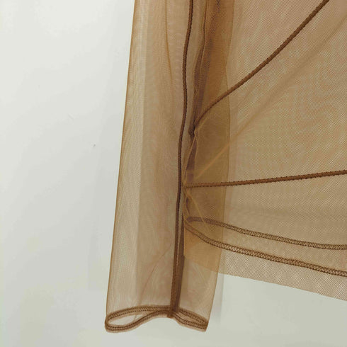 レイビームス Ray BEAMS 24SS RBS チュール コード クルーネック トップス レディース