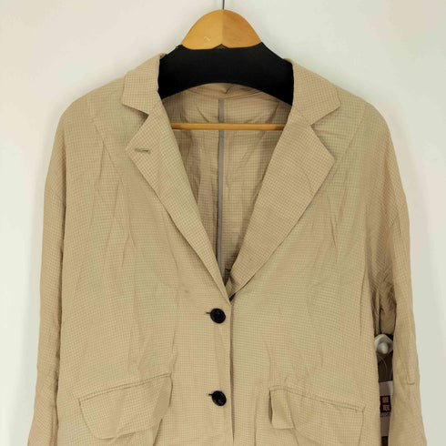 クラネ CLANE SHADOW CHECK TAILORED JACKET シャドウ チェック テーラード ジャケット レディース JPN:1