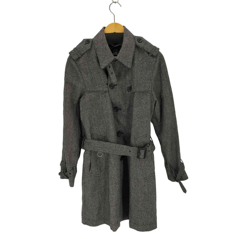 ピーエスポールスミス PS Paul Smith CASHMERE&WOOL カシミヤ混 ライナー付き トレンチコート メンズ M