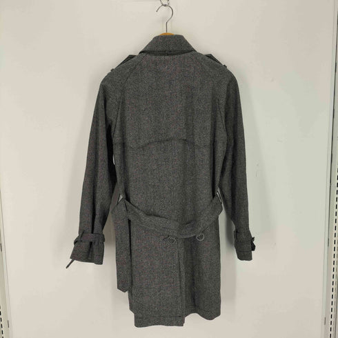 ピーエスポールスミス PS Paul Smith CASHMERE&WOOL カシミヤ混 ライナー付き トレンチコート メンズ M