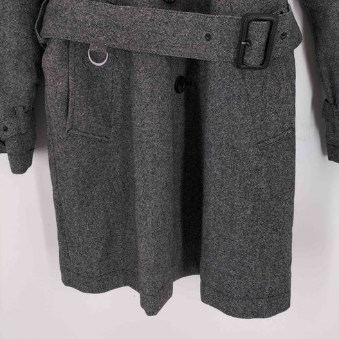 ピーエスポールスミス PS Paul Smith CASHMERE&WOOL カシミヤ混 ライナー付き トレンチコート メンズ M