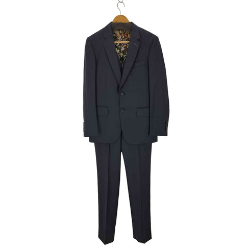 ポールスミス Paul Smith 裏地総柄 3ピース 2B テーラードジャケット スラックスパンツ ベスト メンズ M
