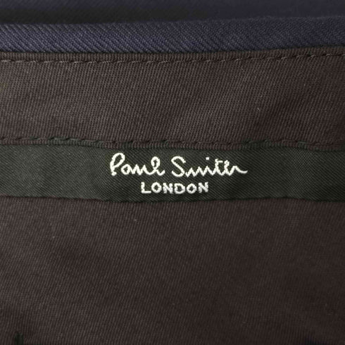 ポールスミス Paul Smith 裏地総柄 3ピース 2B テーラードジャケット スラックスパンツ ベスト メンズ M