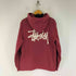 ステューシー Stussy 両面プリント プルオーバーパーカー メンズ import:M
