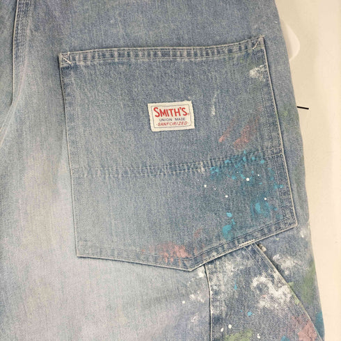 スミスアメリカン SMITHS AMERICAN MADE IN USA ペイント加工 ペインターパンツ メンズ 32/32