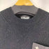 ショット Schott LEATHER POCKET CREWNECK SWEATER メンズ import:L