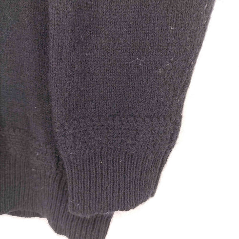 ショット Schott LEATHER POCKET CREWNECK SWEATER メンズ import:L