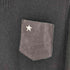 ショット Schott LEATHER POCKET CREWNECK SWEATER メンズ import:L
