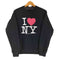 I LOVE NY プリント クルーネックスウェット メンズ