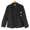 ローブドシャンブルコムデギャルソン robe de chambre COMME des GARCONS 98SS ウールストライプジャケット レディース