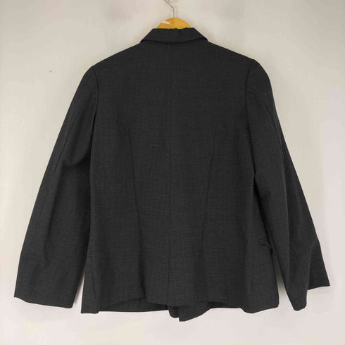 ローブドシャンブルコムデギャルソン robe de chambre COMME des GARCONS 98SS ウールストライプジャケット レディース