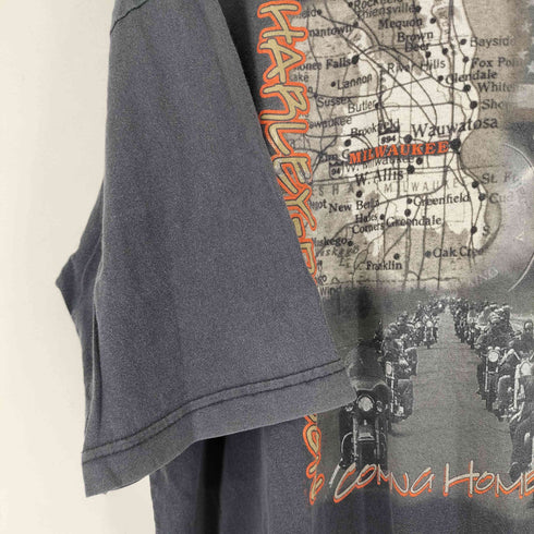 ハーレーダビッドソン HARLEY-DAVIDSON 両面プリント S/S Tシャツ メンズ XXXXL