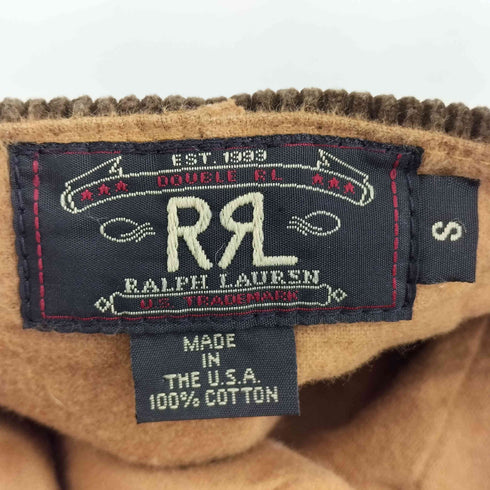 ダブルアールエルラルフローレン RRL RALPH LAUREN MADE IN USA コーデュロイ キャスケット メンズ