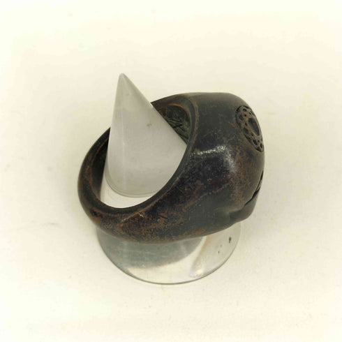 ステューシー Stussy 00S スカルリング メンズ 18号