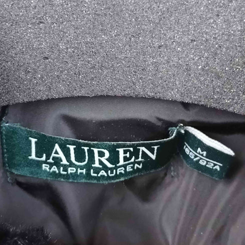 ラルフローレン RALPH LAUREN ファー付き ジップアップ ダウンコート レディース import:M