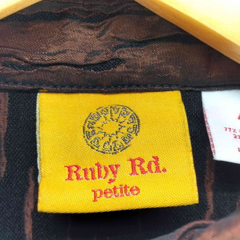 Ruby Rd. プリーツトラッカージャケット レディース 4P