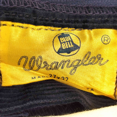 ラングラー Wrangler マルタ製 コーデュロイパンツ レディース W27