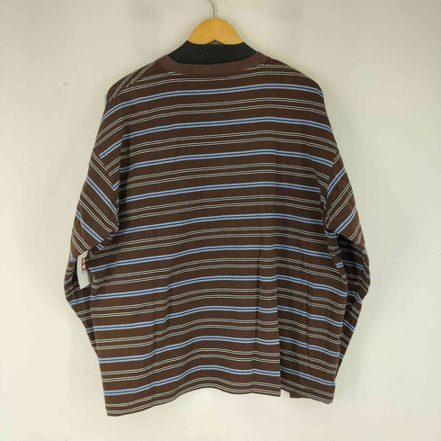 ローリーズファーム LOWRYS FARM CREW NECK ボーダーT/LS メンズ JPN:L