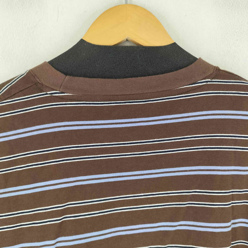ローリーズファーム LOWRYS FARM CREW NECK ボーダーT/LS メンズ JPN:L