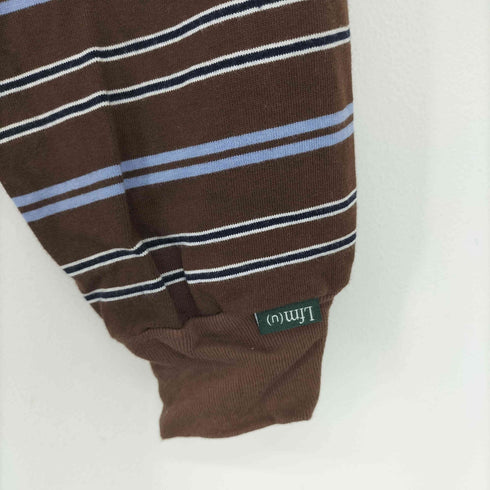 ローリーズファーム LOWRYS FARM CREW NECK ボーダーT/LS メンズ JPN:L