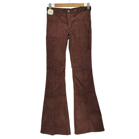 ラングラー Wrangler マルタ製 11-205 コーデュロイ フレアパンツ レディース W28