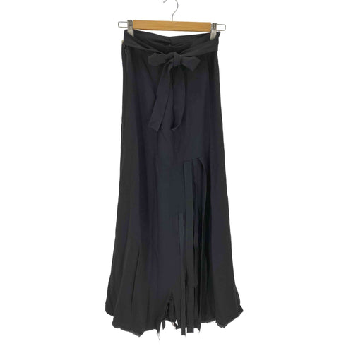 ヘルムートラング HELMUT LANG フリンジデザイン ドレープラップスカート レディース JPN:2