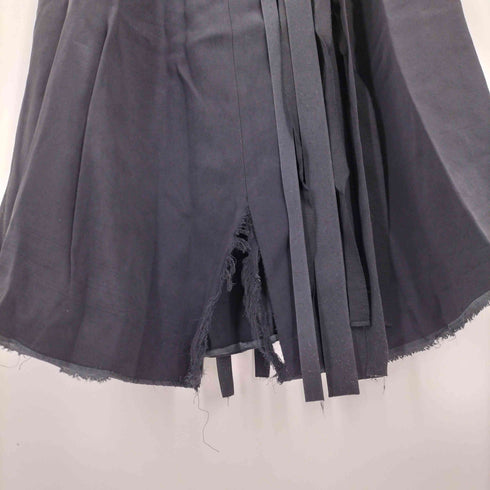 ヘルムートラング HELMUT LANG フリンジデザイン ドレープラップスカート レディース JPN:2