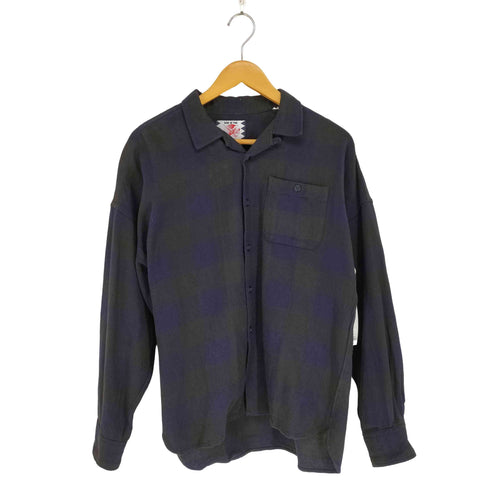 サノバチーズ SON OF THE CHEESE BLOCK SHIRT メンズ S