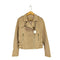 マンゴー MNG pig suede ピッグスエードダブルライダースジャケット レディース M