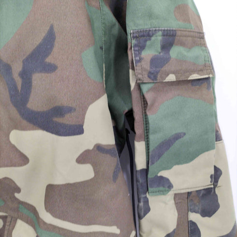 ユーエスアーミー U.S. ARMY 92s ECWCS GEN I TENNIER INDUSTRIES社 Woodland Camo メンズ SMALL-SHORT