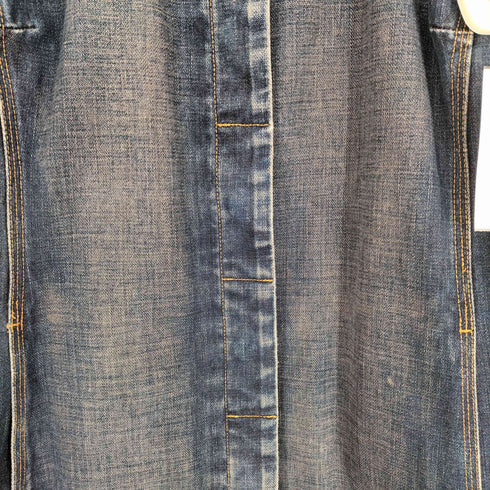 ギャップ Gap 00s OLD 比翼デニムステンカラーコート レディース XS