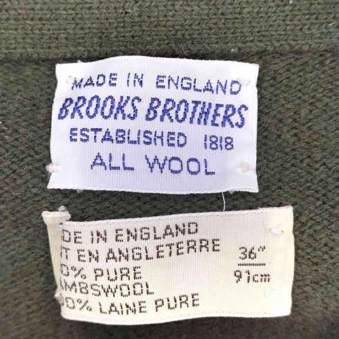 ブルックスブラザーズ BROOKS BROTHERS 金ボタン ウールカーディガン レディース