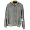 OPEN YY Velour Box Hoodie ベロア ジップ パーカー メンズ import:S