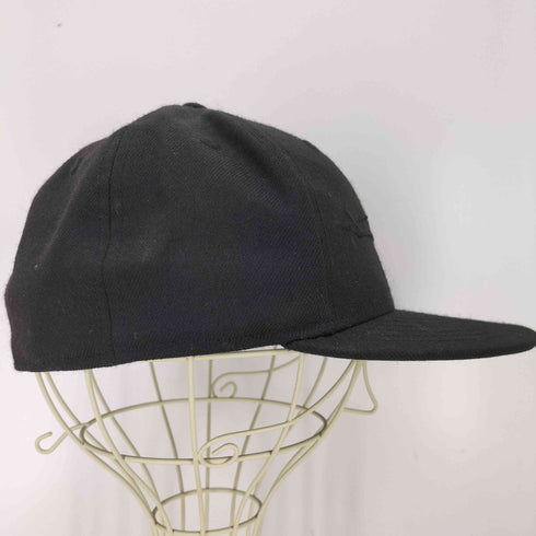 ヨウジヤマモトプールオム Yohji Yamamoto POUR HOMME 59FIFTY ロゴ刺繍6パネルキャップ メンズ 7 1/8
