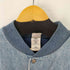 フルーツオブザルーム FRUIT OF THE LOOM Hacienda HOTEL&CASINO スウェット地切替 デニムスタジャン メンズ import:XXL