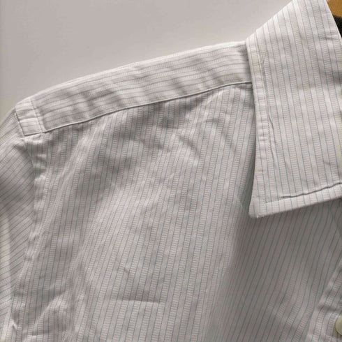 バーバリーロンドン BURBERRY LONDON Striped Dress Shirt L/S ストライプ レギュラーカラー ドレス シャツ 襟芯 メンズ import:L