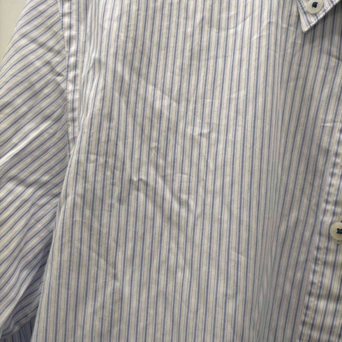 バーバリーブラックレーベル BURBERRY BLACK LABEL Striped Dress Shirt L/S ストライプ レギュラーカラー ドレス シャツ 襟芯 メンズ 41