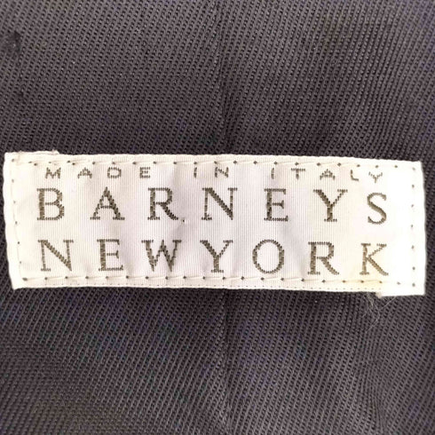 バーニーズニューヨーク BARNEYS NEWYORK イタリア製 ダブルブレスト 3B ウールチェスターコート レディース EUR:38