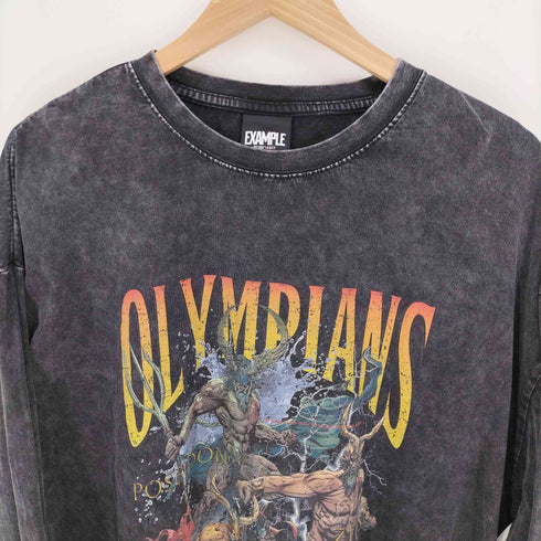 イグザンプル EXAMPLE WORK OF FICTION OLYMPIANS L/S TEE ワークオブフィクション オリュンポス ロングスリーブTシャツ メンズ import:XL