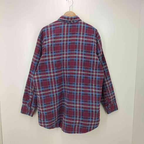 NORTH WEAT 裏地キルティング チェック柄 cpoシャツジャケット メンズ JPN:XL
