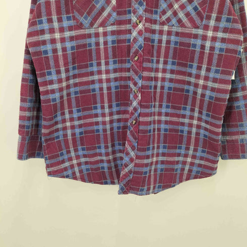 NORTH WEAT 裏地キルティング チェック柄 cpoシャツジャケット メンズ JPN:XL