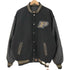 Jeff Hamilton ジェフハミルトン JH DESIGN 90S PURDUE 刺繍 リバーシブル 袖 本革 リアルレザー 切り替え バーシティ ジャケット スタジャン メンズ import:L