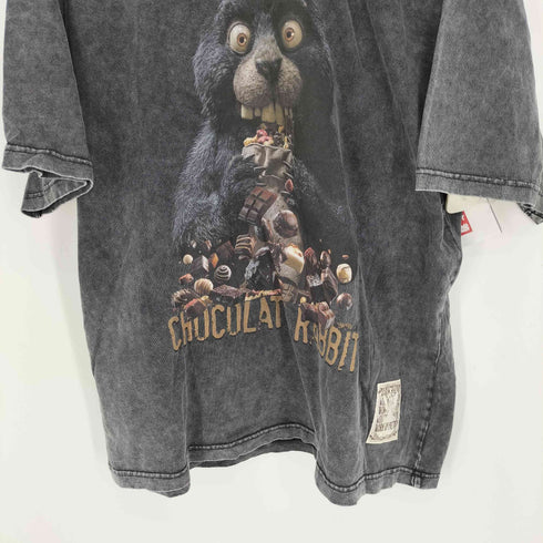 イグザンプル EXAMPLE DEATH BY DESSERT CHOCOLATE RABBIT S/S TEE デスバイデザート チョコレートラビット ショートスリーブTシャツ メンズ import:XL