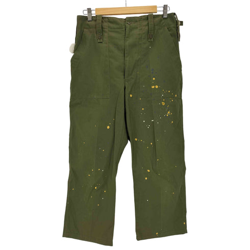 ブリティッシュアーミー BRITISH ARMY イギリス軍 ペイント加工 ファティーグパンツ メンズ 85/84/100