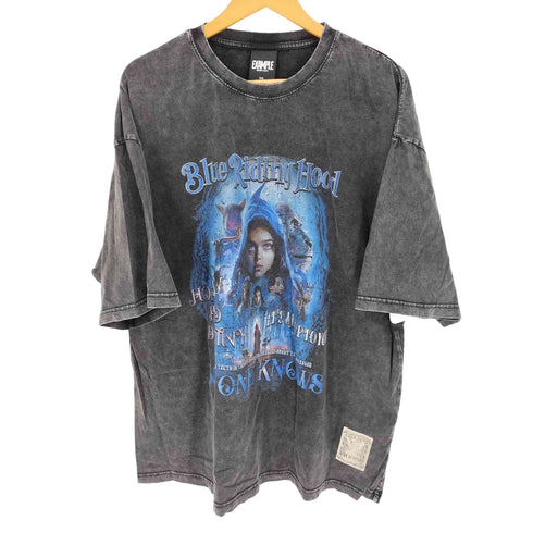 イグザンプル EXAMPLE WORK OF FICTION BLUE RIDING HOOD S/S TEE ワークオブフィクション ブルーライディング フード ショートスリーブTシャツ メンズ import:XXL