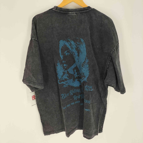 イグザンプル EXAMPLE WORK OF FICTION BLUE RIDING HOOD S/S TEE ワークオブフィクション ブルーライディング フード ショートスリーブTシャツ メンズ import:XXL