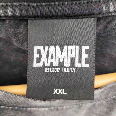 イグザンプル EXAMPLE WORK OF FICTION BLUE RIDING HOOD S/S TEE ワークオブフィクション ブルーライディング フード ショートスリーブTシャツ メンズ import:XXL